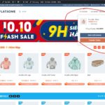 Các nhãn Flash sale khi người dùng thêm các sản phẩm vào giỏ hàng, và trang thanh toán